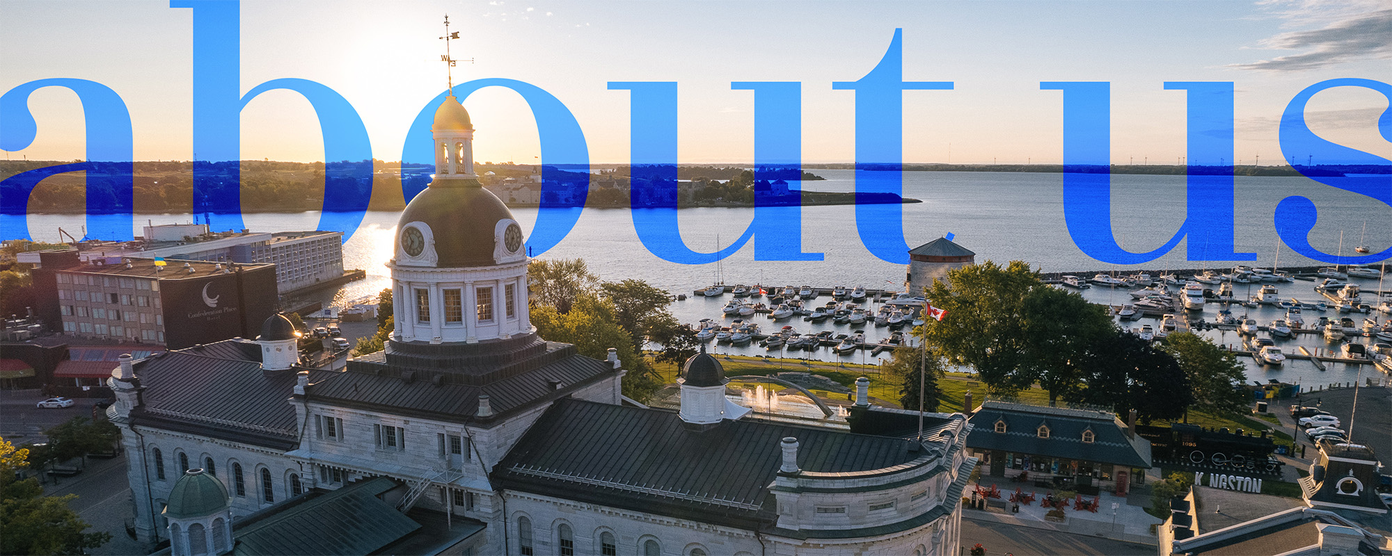 RS35161_tk_drone_cityscape-0134_aboutUs Kingston City Hall at Sunrise About us header