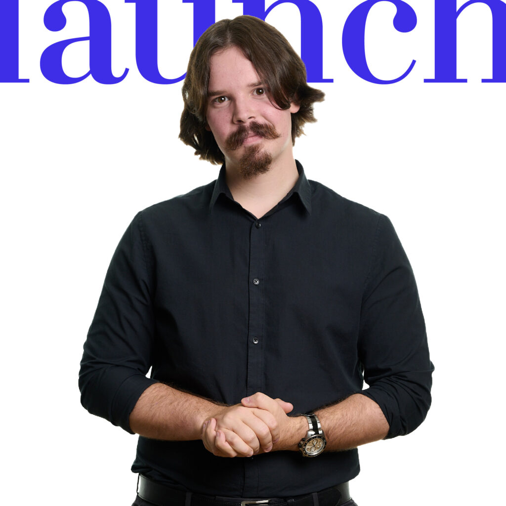 Simon Denford, Business Programs and Community Outreach coordinator portrait