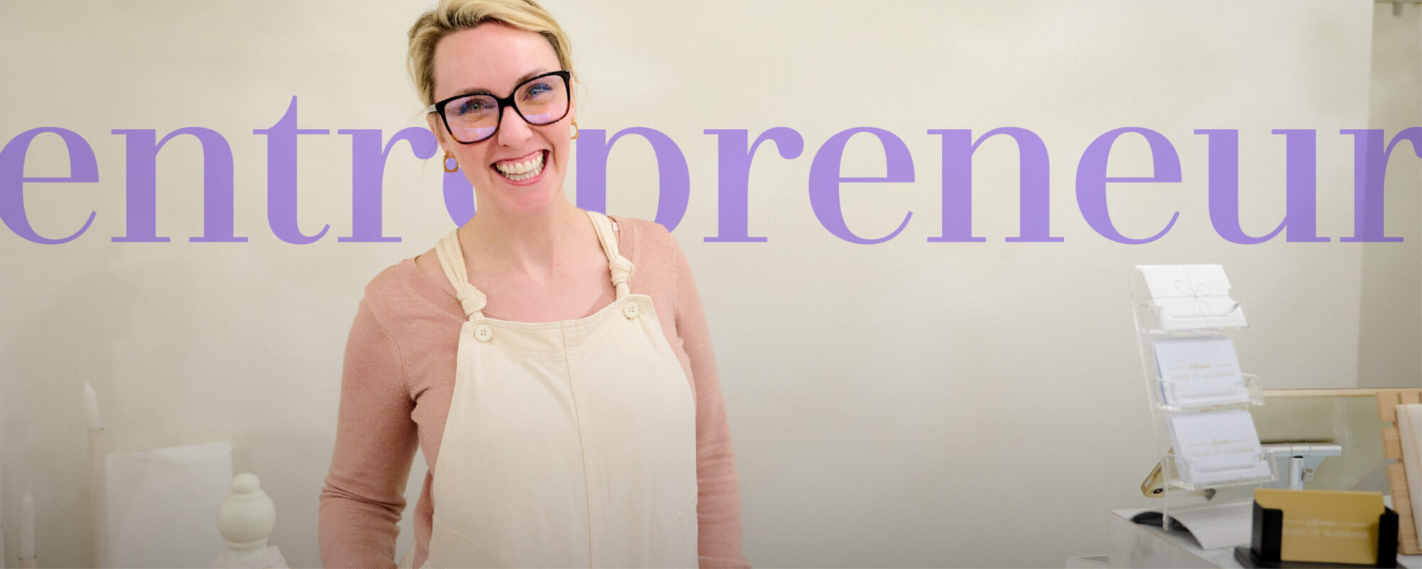 Woman entrepreneur business owner