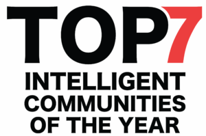 Top7 Intelligent Communities of the Year Logo