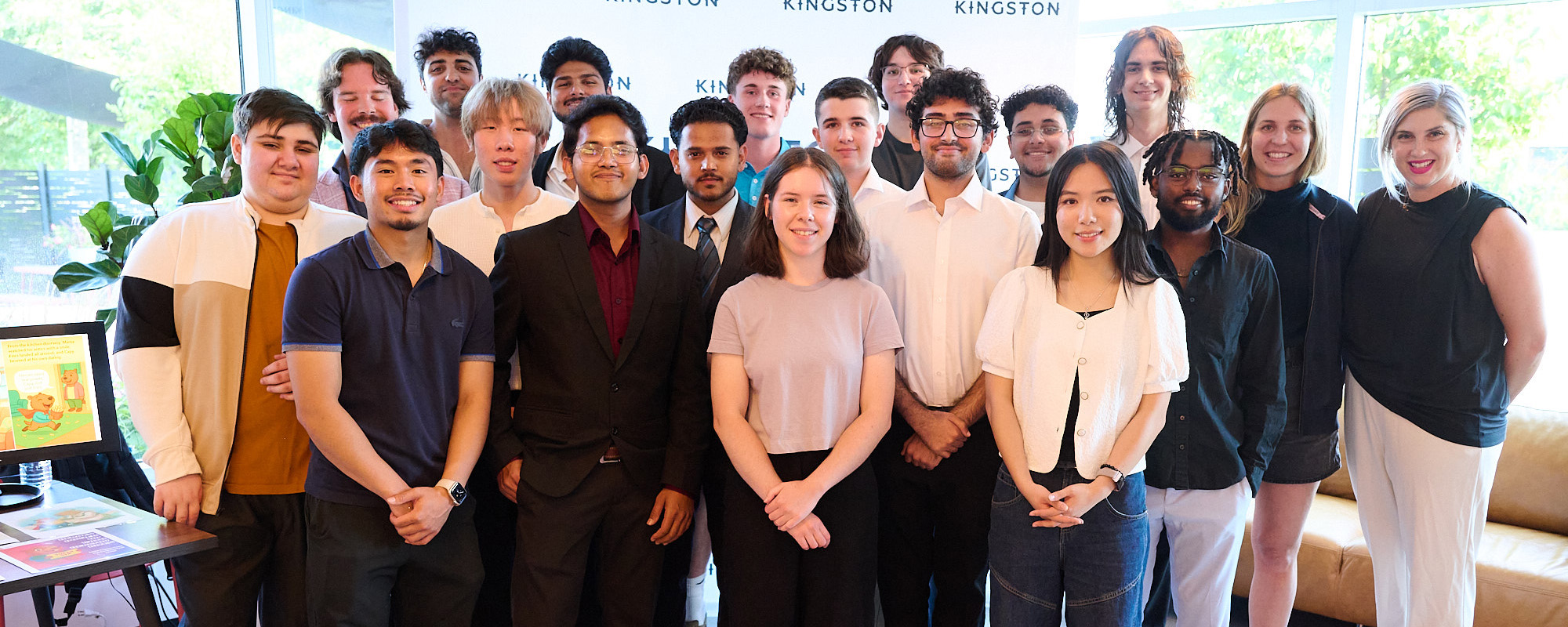 20250813_SummerCo_Showcase_KED4711_2000x800 2025 Summer Company recipients at the showcase event