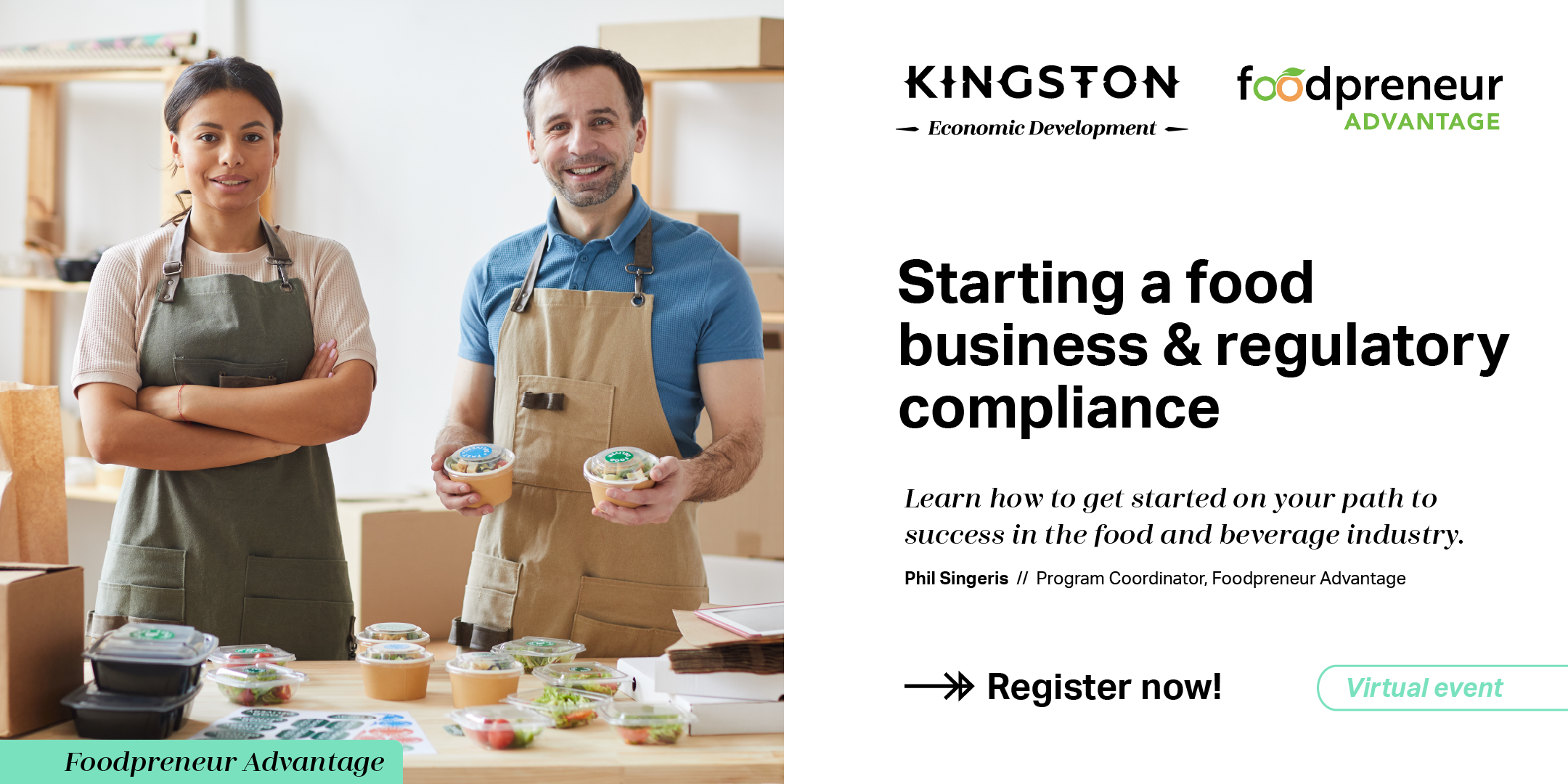 Learn how to get started on your path to sucess in the food industry.