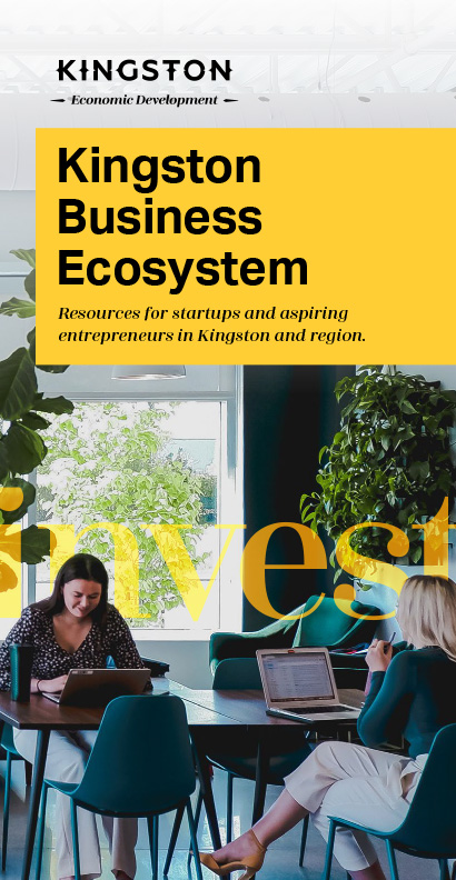 20250910_KEDC_Brochure_Innovation-Ecosystem_Cover Kingston Business Ecosystem Brochure Cover