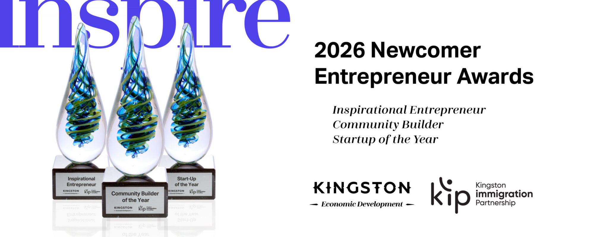 20260128_NEAwards_Website banner Photo of the 2026 Newcomer Entrepreneur Awards