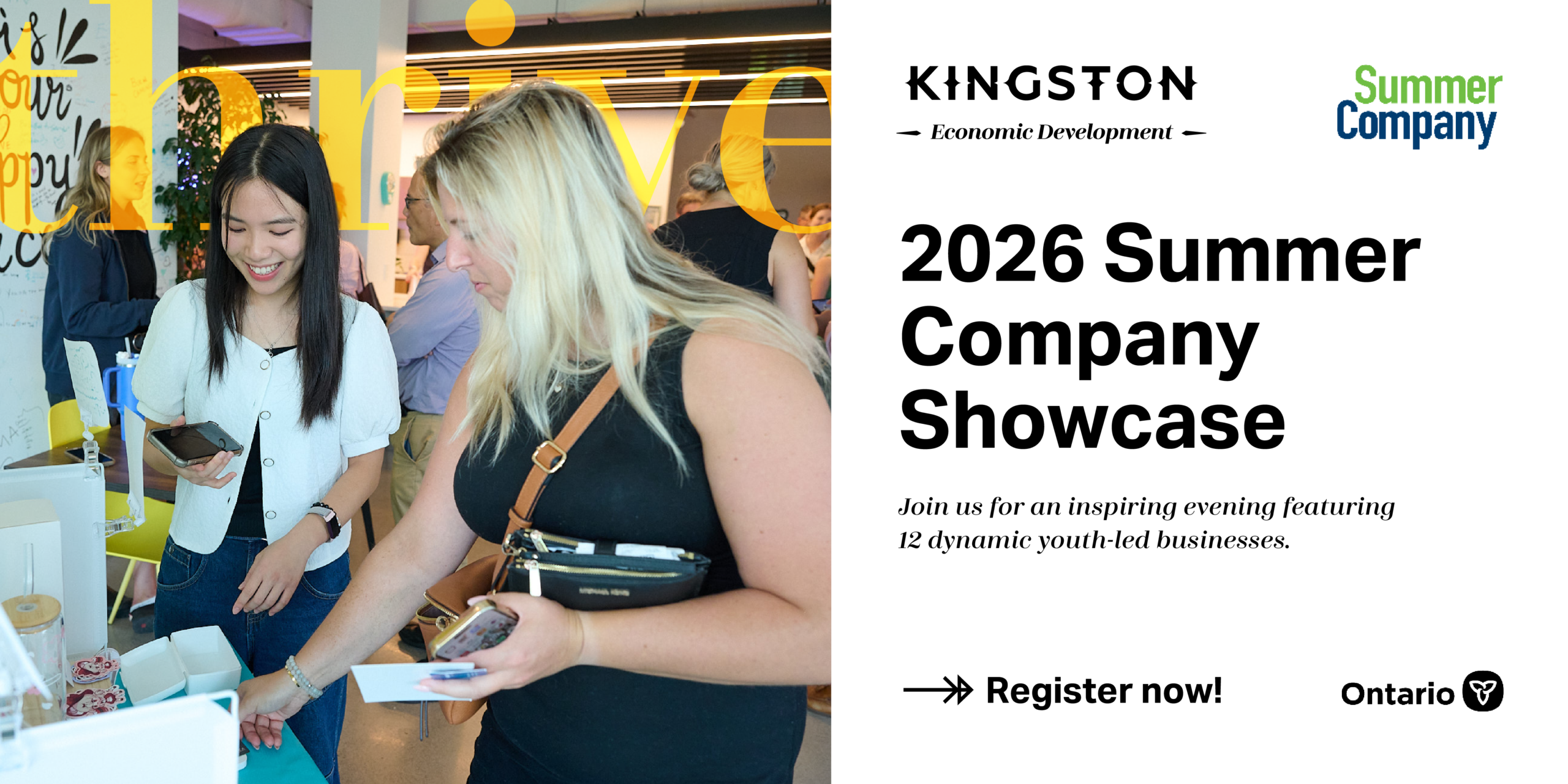 Kingston Economic Development 2026 Summer Company Showcase at Fractal